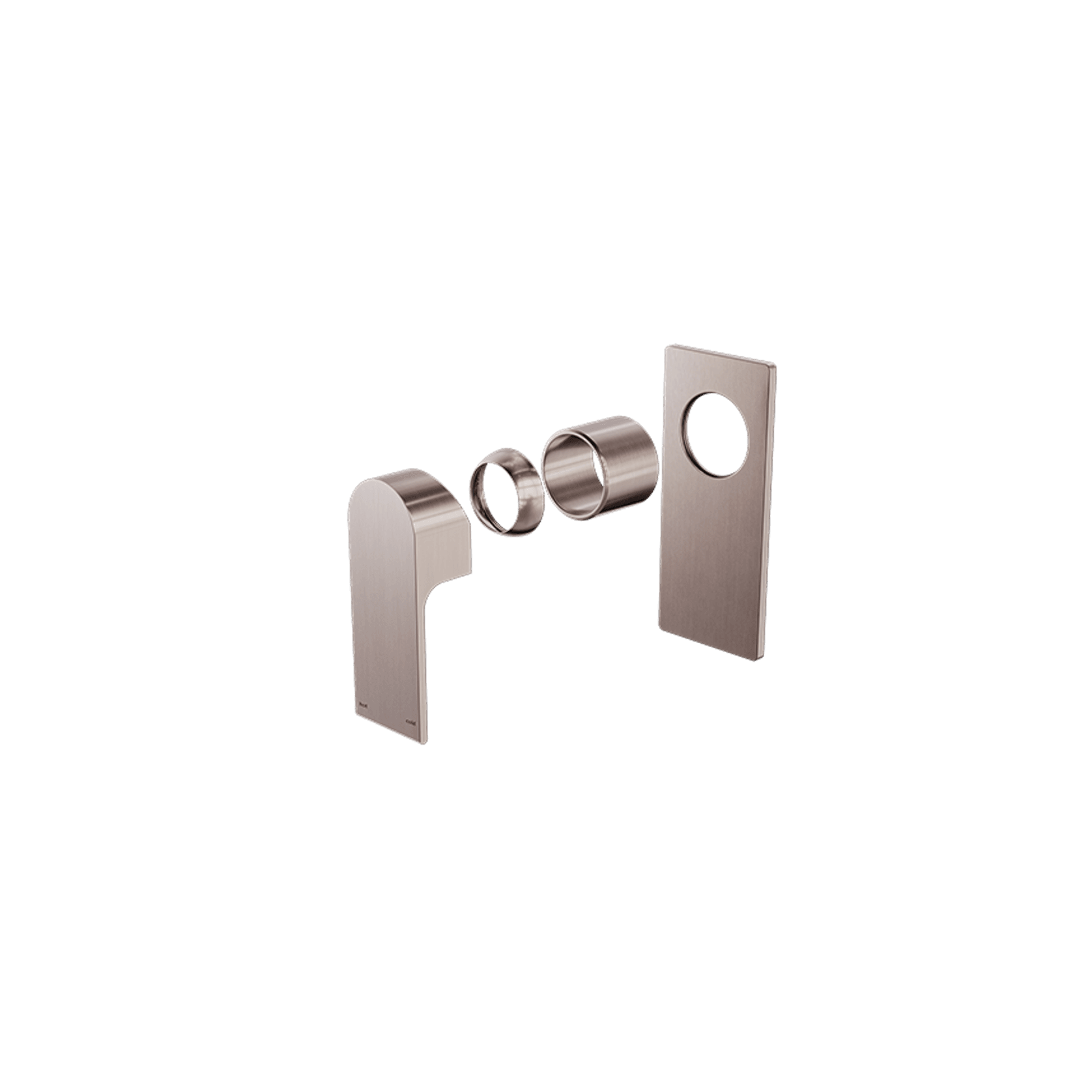 Bianca Shower Mixer Trim Kits | Brushed Bronze gallery detail image