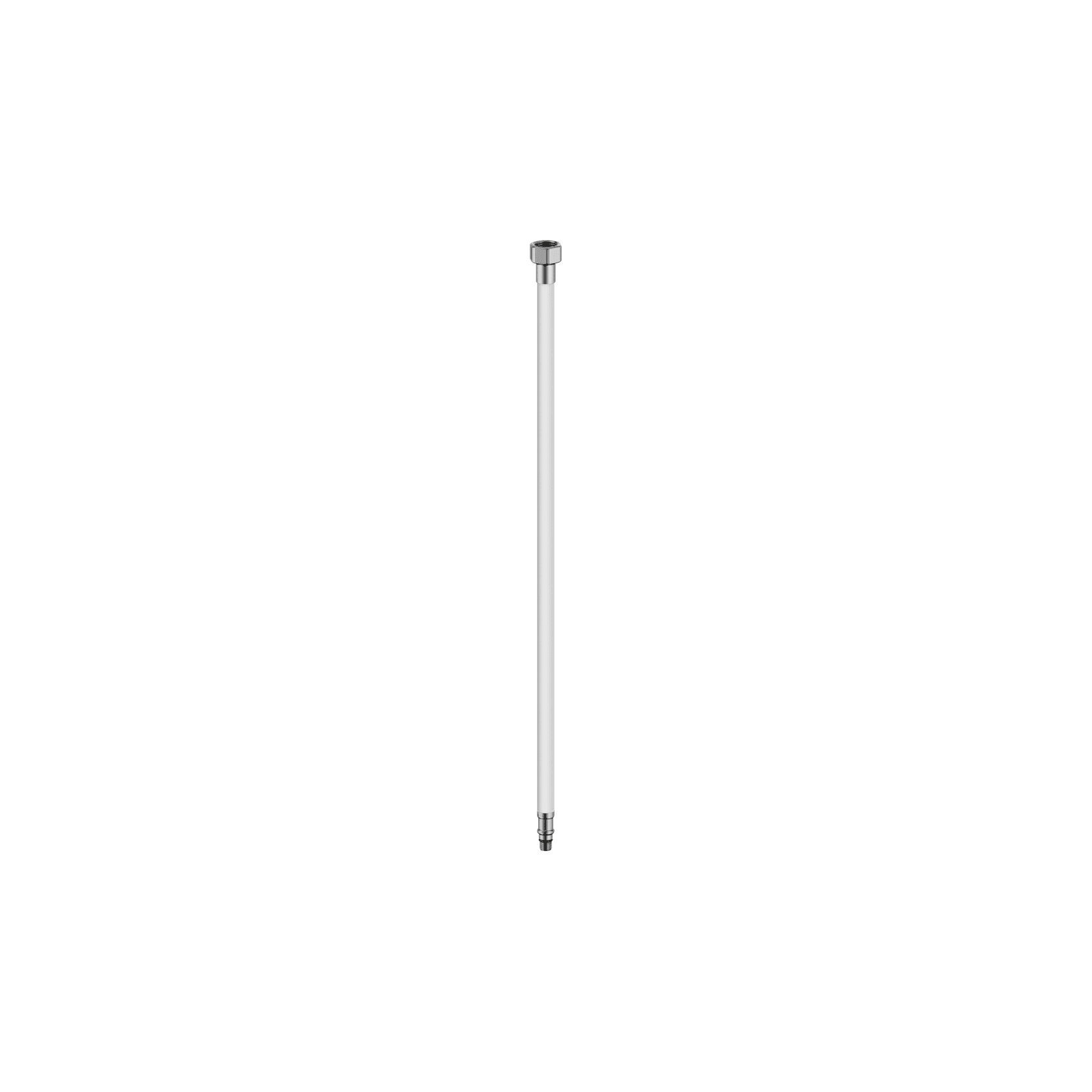 Premium Flexible Mixer Tap Hose Pair Chrome gallery detail image