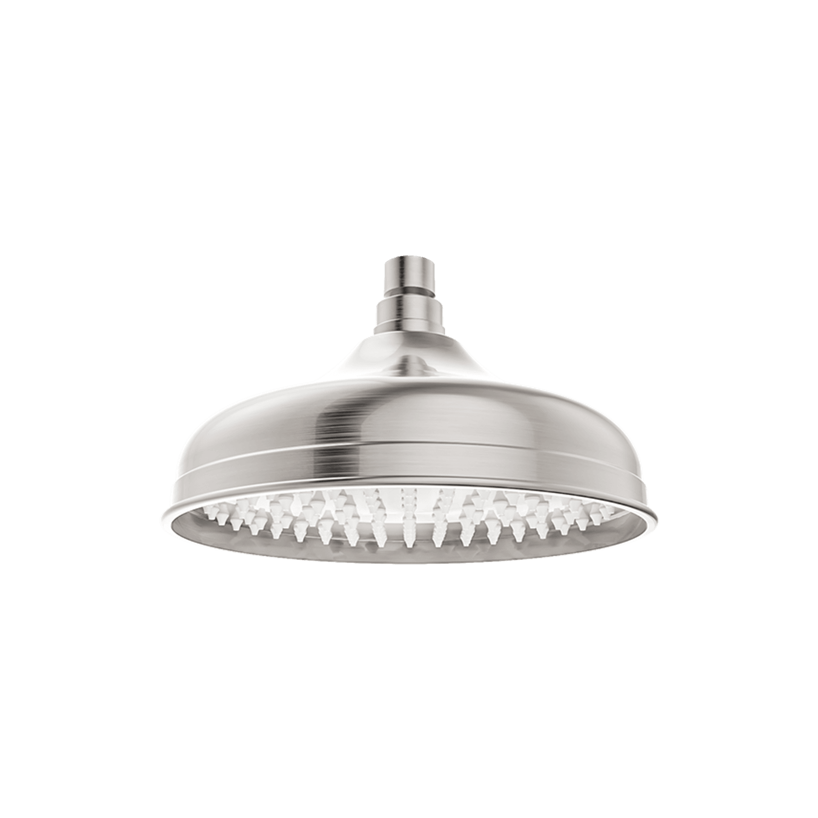 York 200mm Shower Head Brushed Nickel gallery detail image