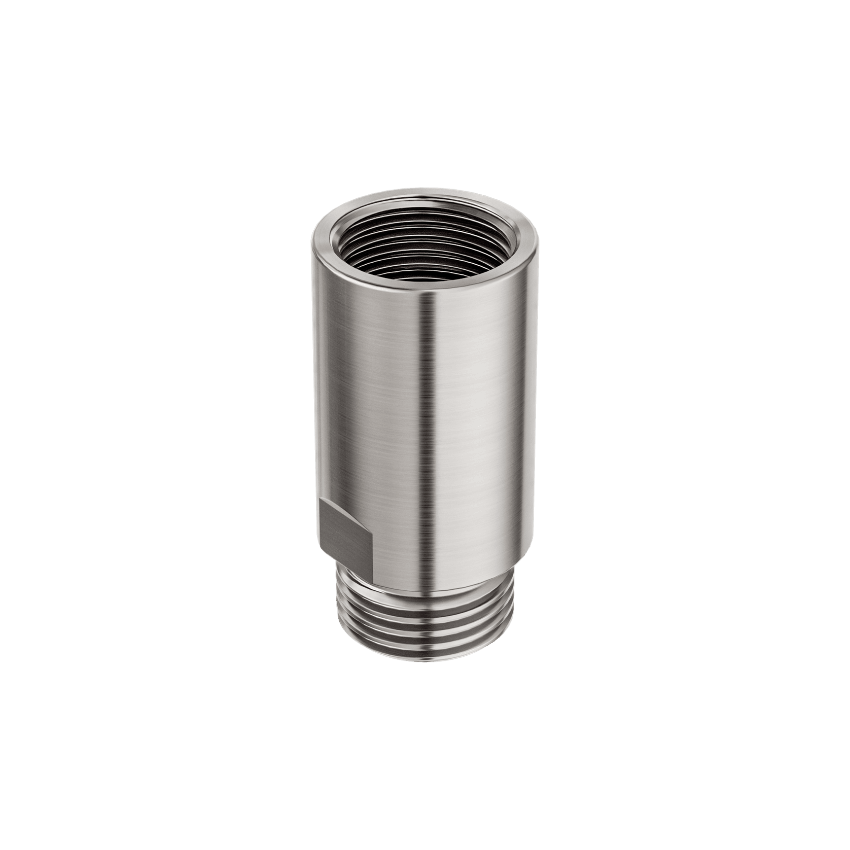 Dual Check Valve Male X Female G1/2 Brushed Nickel gallery detail image