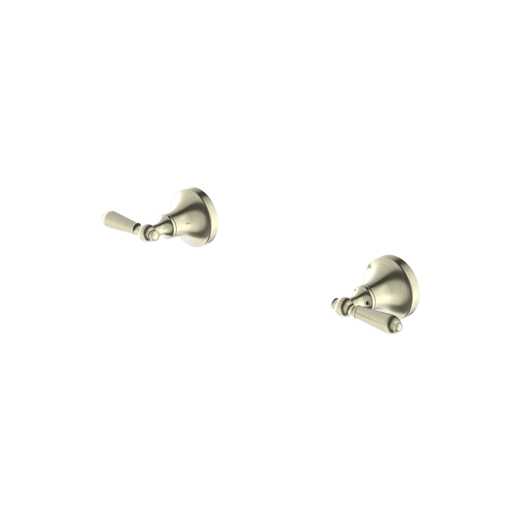 York Wall Top Assemblies With Metal Lever Aged Brass gallery detail image