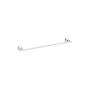York Single Towel Rail 600mm Brushed Nickel gallery detail image