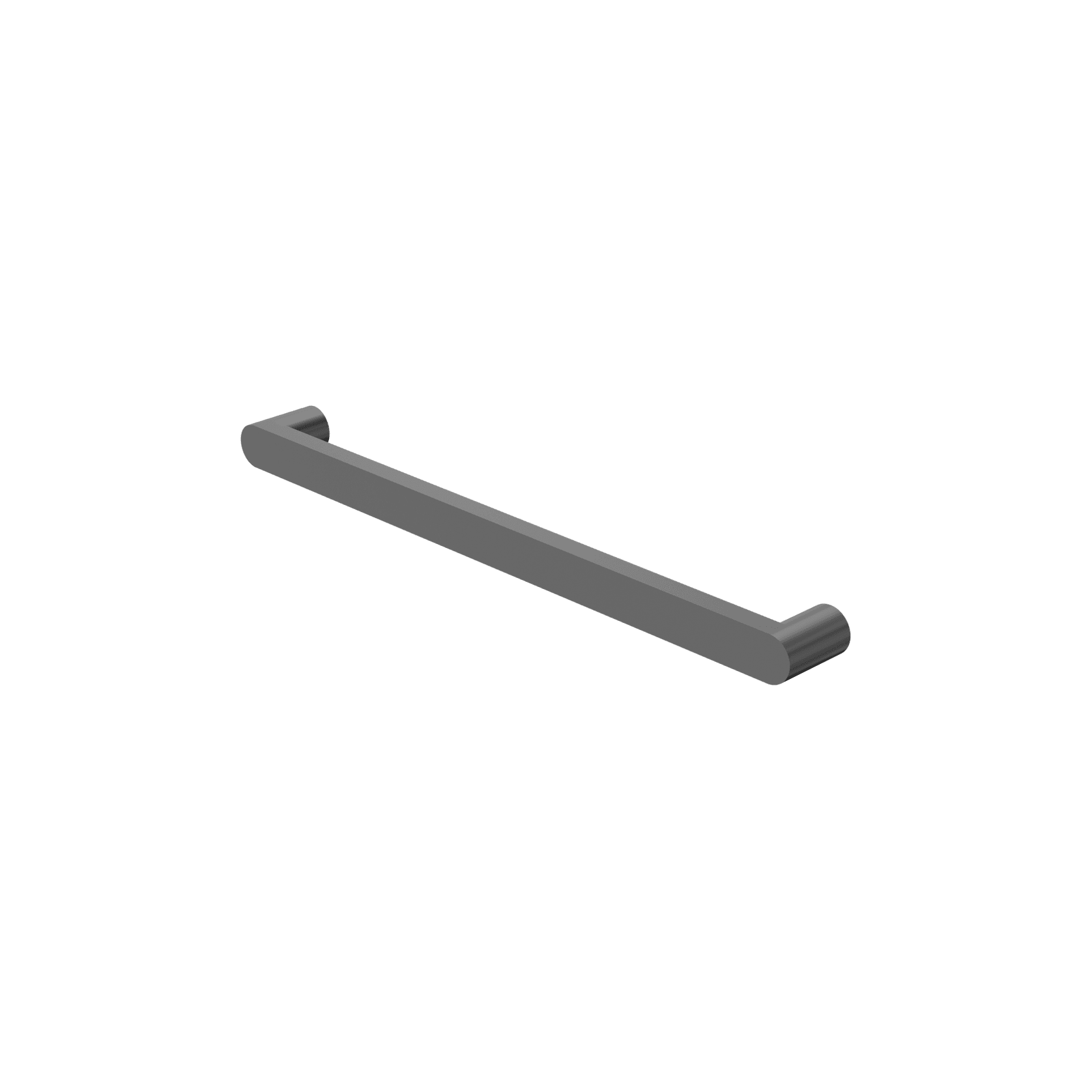 Bianca 240V Single Heated Towel Rail Gun Metal gallery detail image