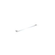 Bianca Single Towel Rail 800mm | Chrome gallery detail image