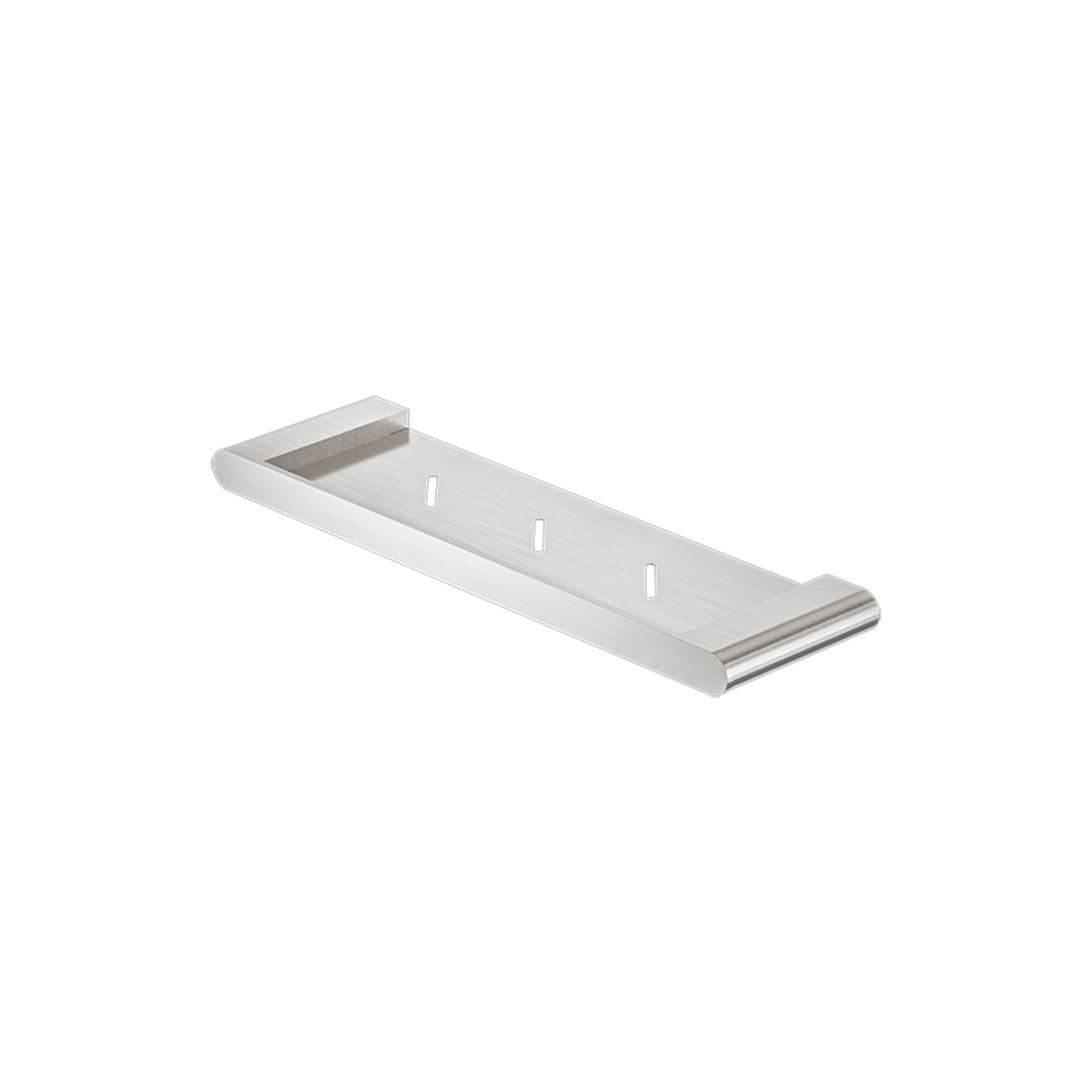 Bianca Metal Shower Shelf | Brushed Nickel gallery detail image