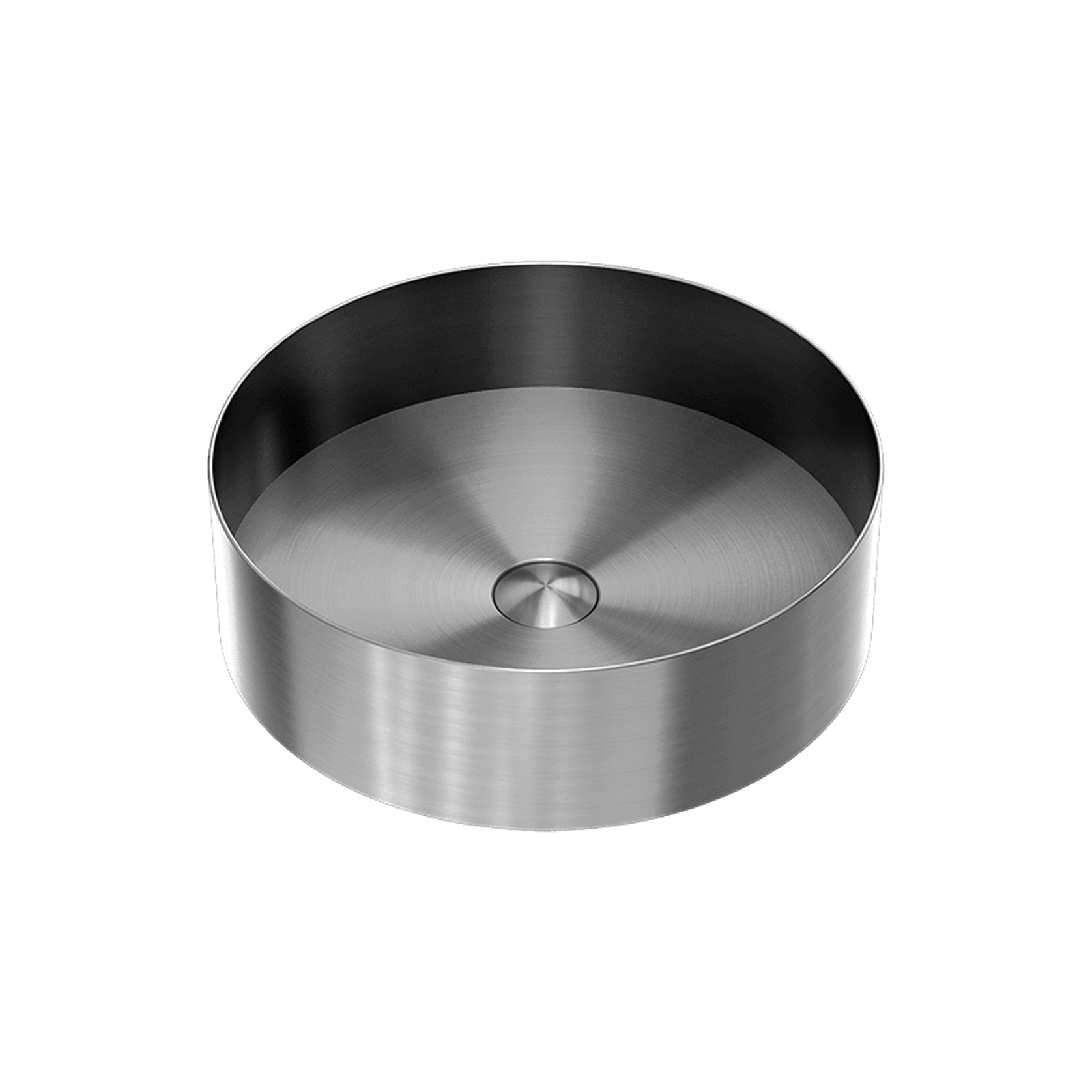 Opal Round 400mm Stainless Steel Basin Graphite gallery detail image