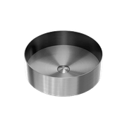 Opal Round 400mm Stainless Steel Basin Graphite gallery detail image