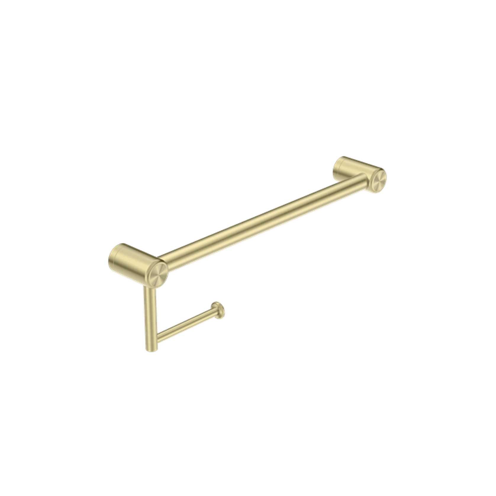 Mecca Care 25mm Toilet Roll Rail 450mm Brushed Gold gallery detail image