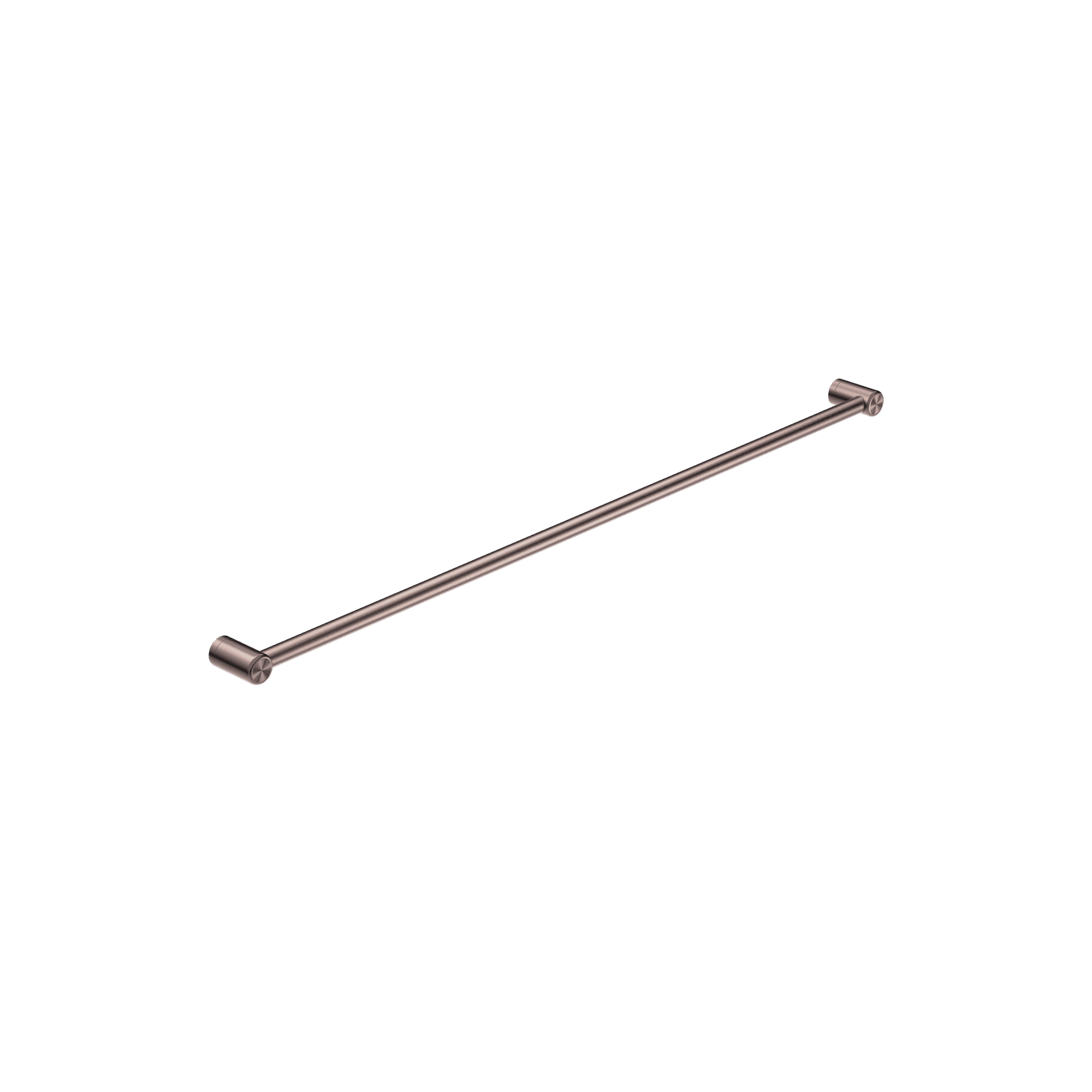 Mecca Care 25mm Grab Rail 1200mm Brushed Bronze gallery detail image
