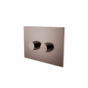 Mecca Care Raised Disabled Care Pneumatic Flush Buttons Plate DDA Compliant  Brushed Bronze gallery detail image