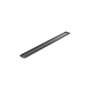 Tile Insert V Channel 1200mm Floor Grate 80mm/89mm Outlet Without Outlet And Hole Saw Gun Metal gallery detail image