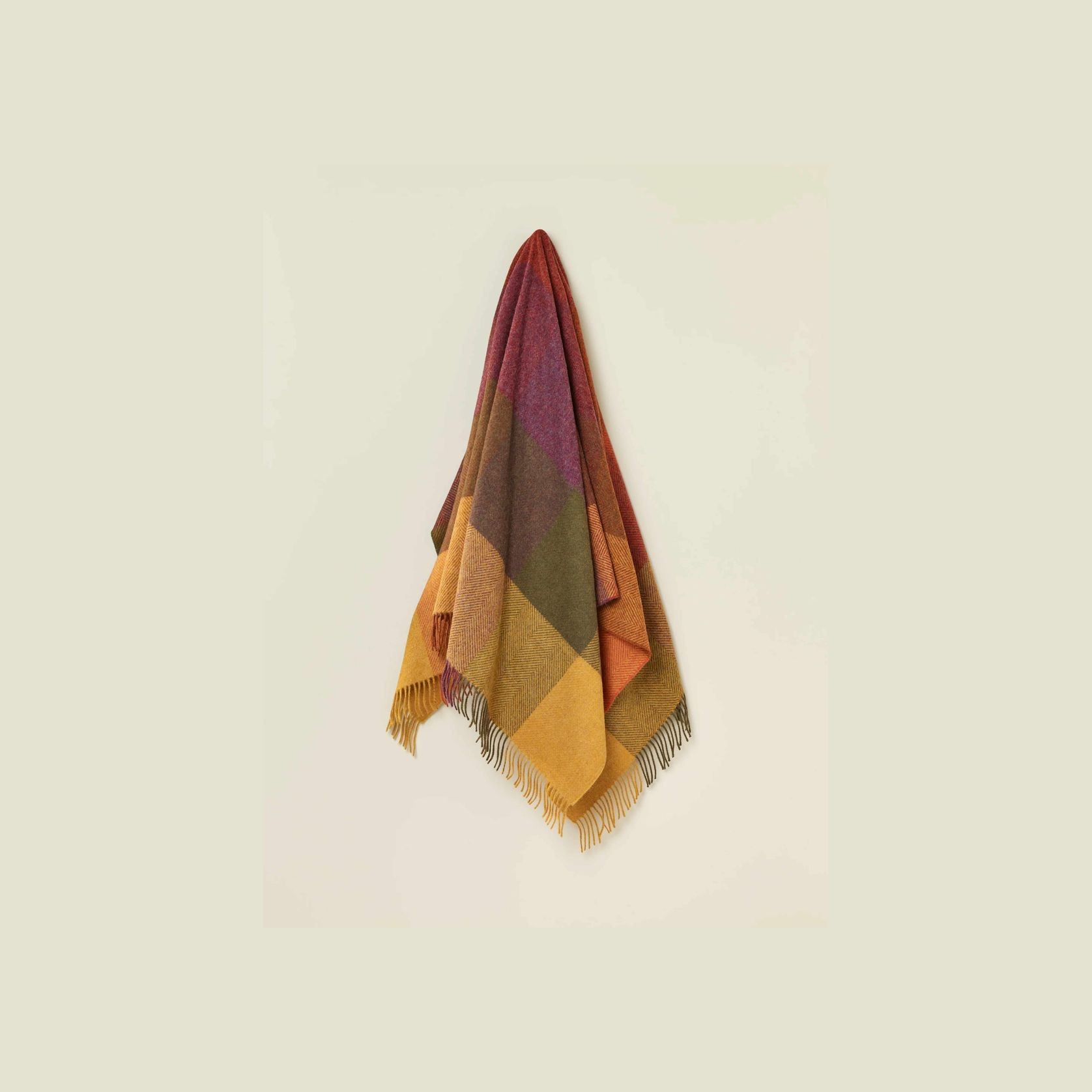 NZ Wool Throw - Harland Autumn | 100% Pure Wool gallery detail image