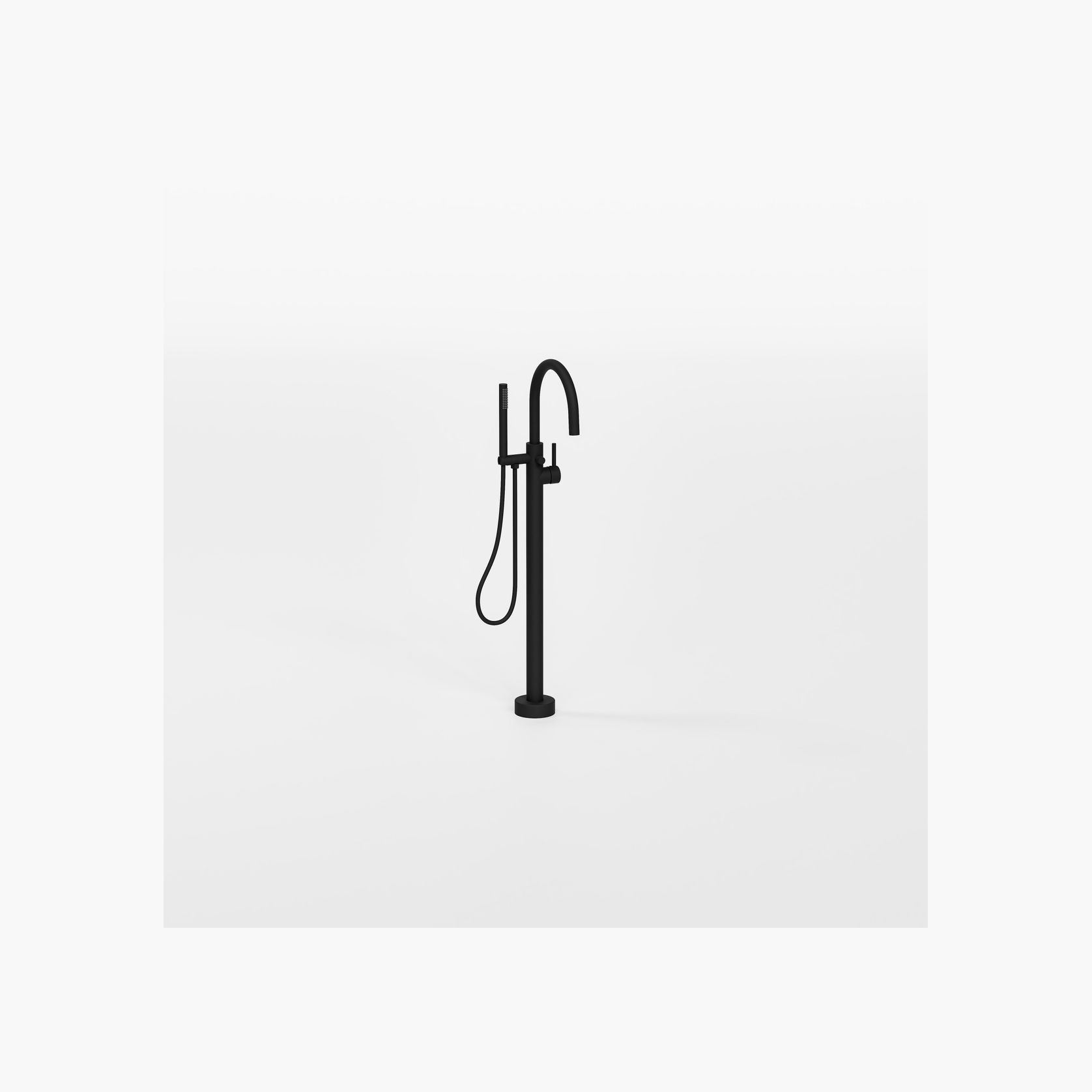 Nature Floorstanding Bath Filler with Hand Spray gallery detail image