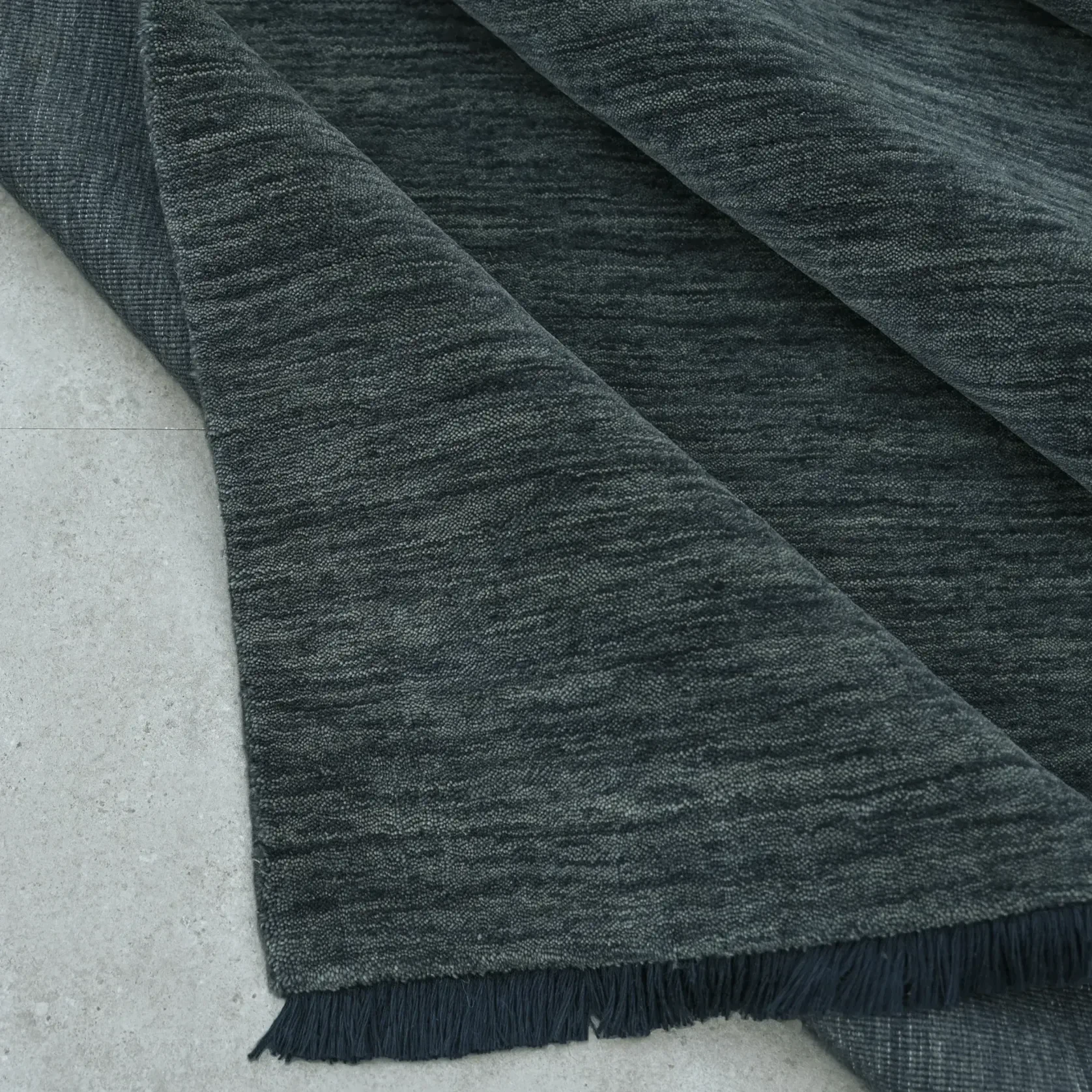 Anya Rug - Steel 250cm x 350cm gallery detail image