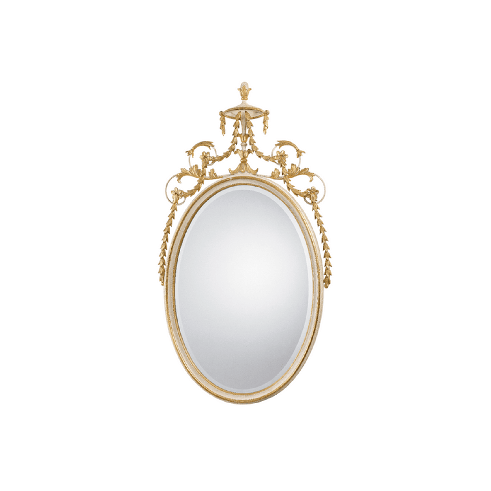 Robert Adam Style with Oval Bevelled Mirror gallery detail image