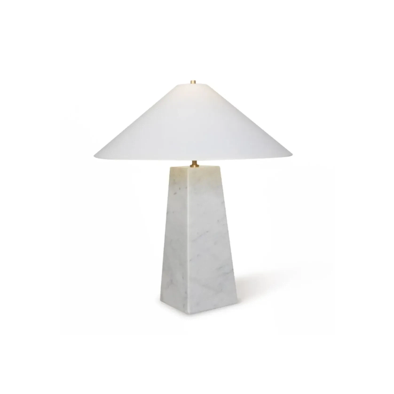 Riviera Table Lamp - Carrara Marble gallery detail image