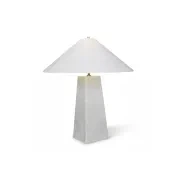Riviera Table Lamp - Carrara Marble gallery detail image
