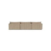 Sidney Slipcover 5 Seater Sofa - Marnie Coconut Stripe gallery detail image