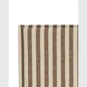 Sidney Slipcover Bed Head 270cm - Marnie Coconut Stripe gallery detail image