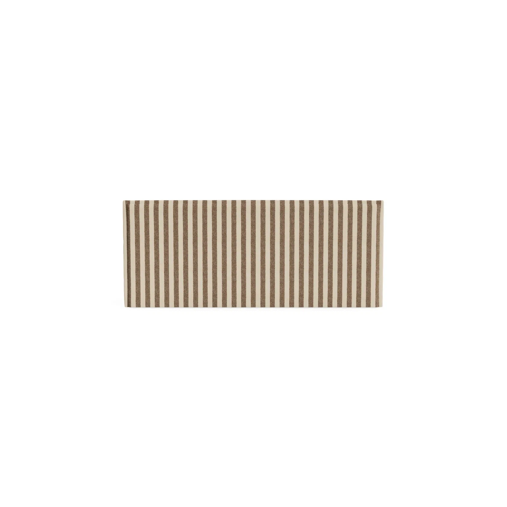 Sidney Slipcover Bed Head 270cm - Marnie Coconut Stripe gallery detail image