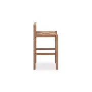 Charm Bar Stool 65cm - Deep Oak gallery detail image