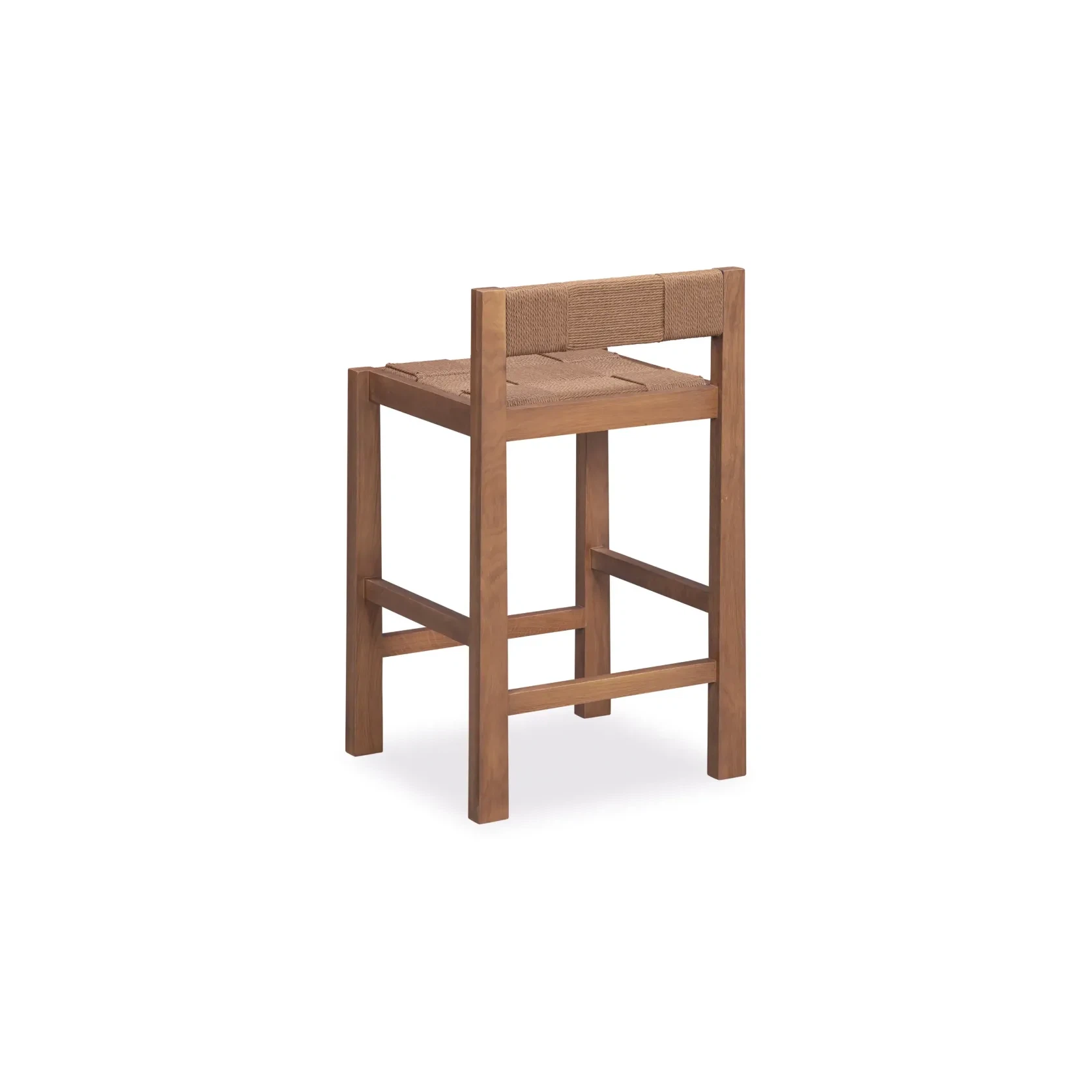 Charm Bar Stool 65cm - Deep Oak gallery detail image