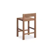 Charm Bar Stool 65cm - Deep Oak gallery detail image