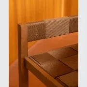 Charm Bar Stool 65cm - Deep Oak gallery detail image