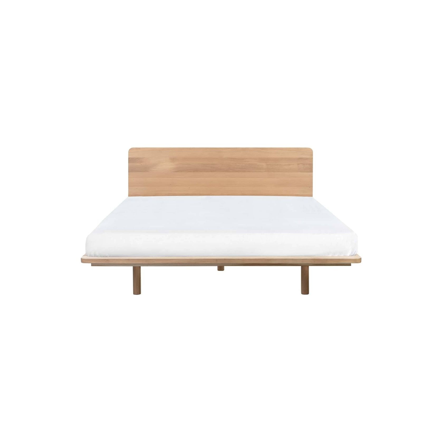 Serene Queen Bed - Oak gallery detail image