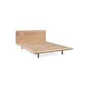 Serene Queen Bed - Oak gallery detail image