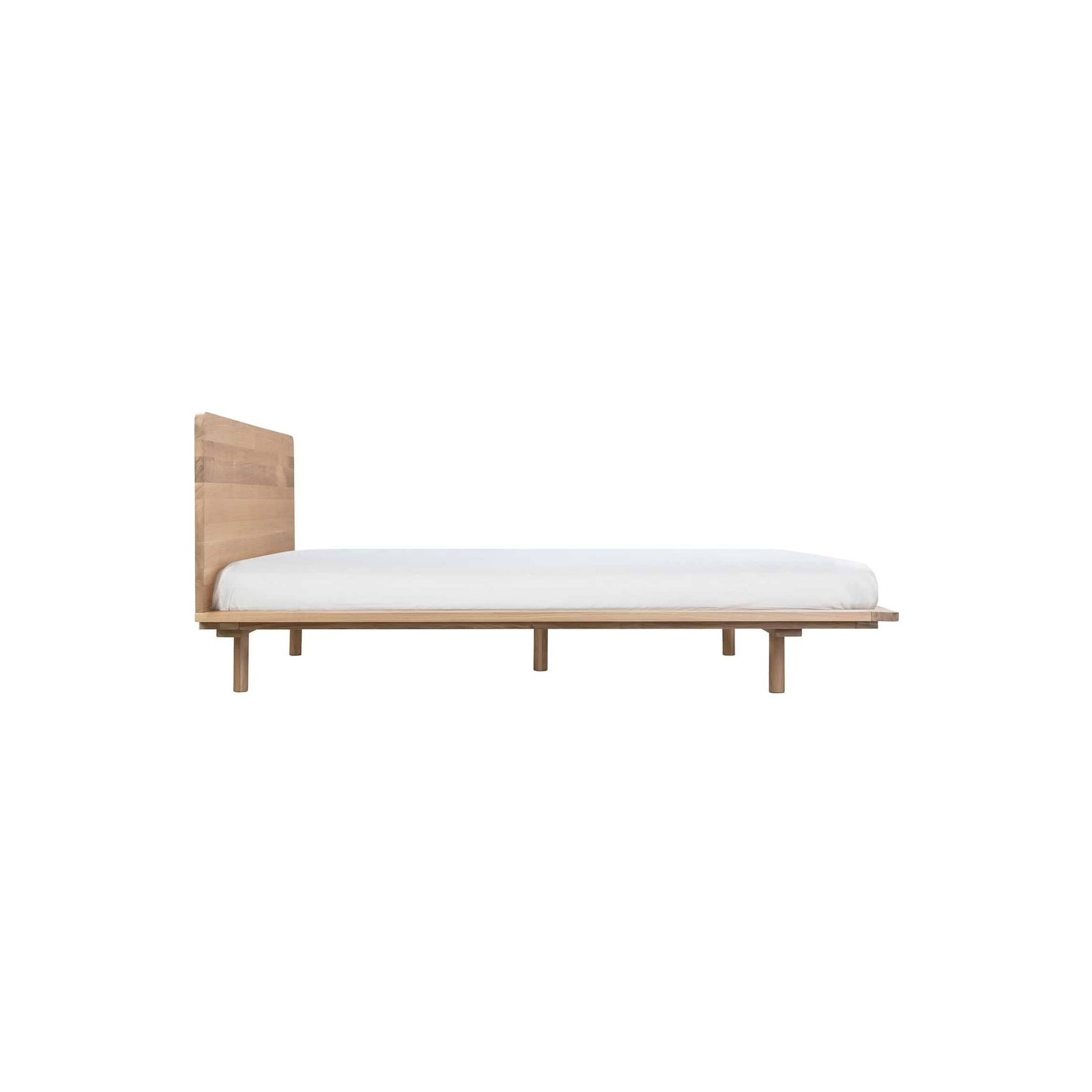 Serene King Bed - Oak gallery detail image