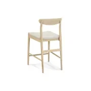 Henri Bar Stool 65cm - Oak / Tate Biscotti gallery detail image
