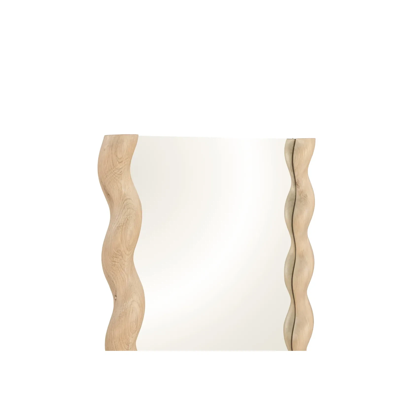 Twirl Floor Mirror - Oak gallery detail image