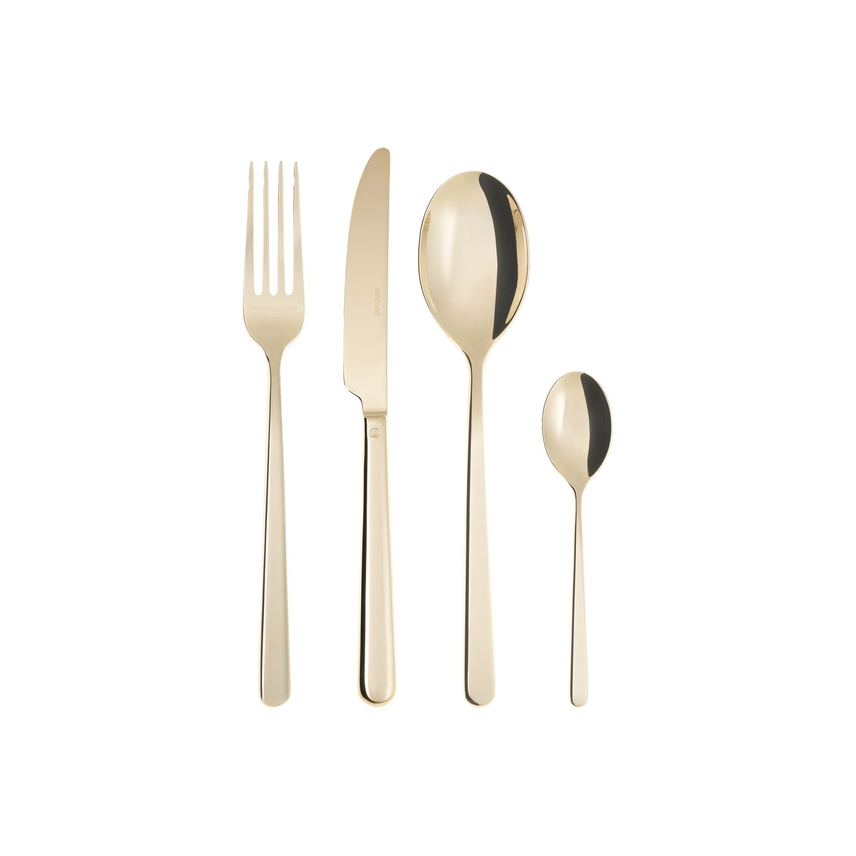 Linear PVD Champagne 24 Piece Set gallery detail image
