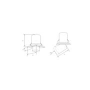 Square Snoot 15W Feature Downlight gallery detail image