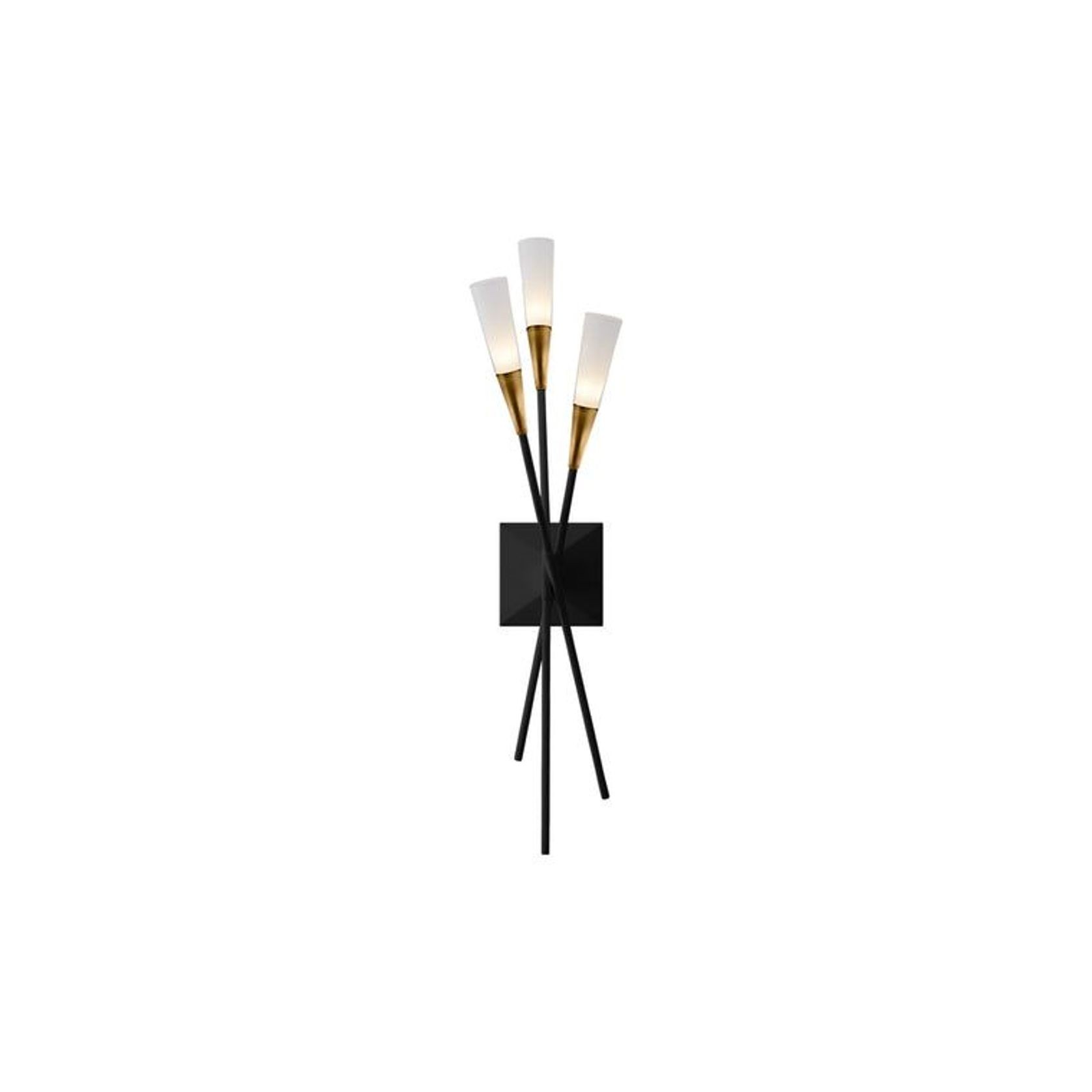 Visual Comfort Chapman & Myers Stellar Triple Tail Sconce gallery detail image
