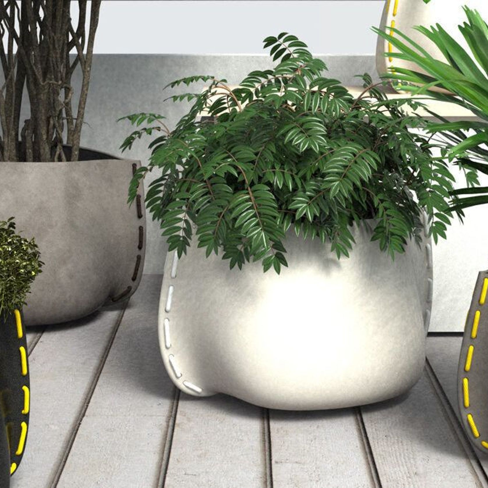 Stitch 25 Plant Pot gallery detail image