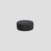 Sunbrella Round Ottoman - Sooty gallery detail image