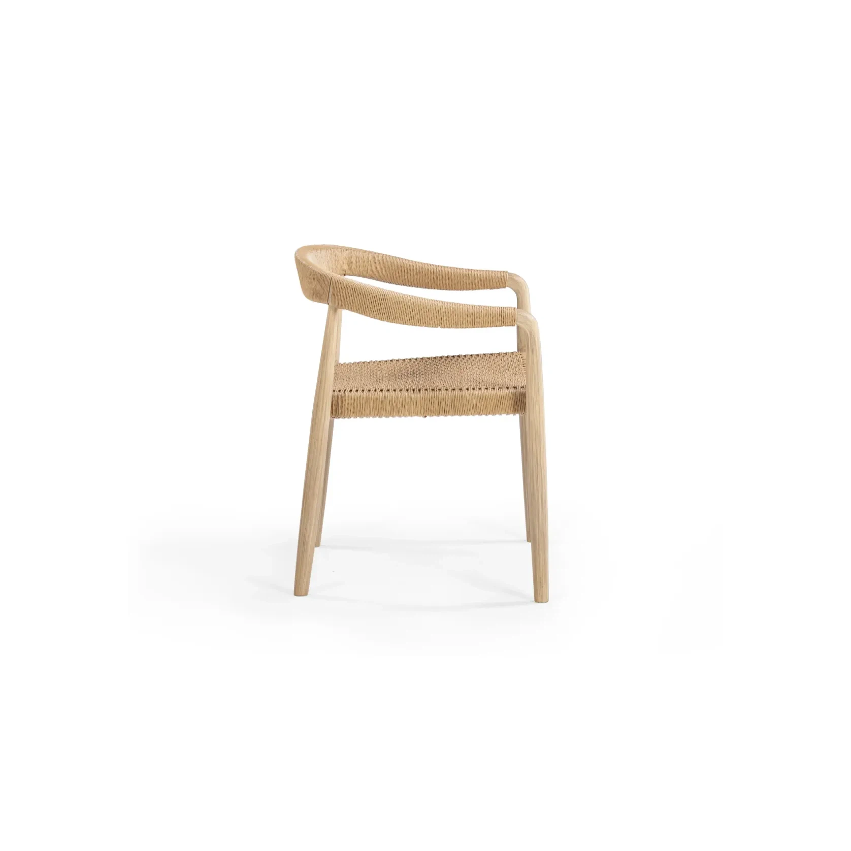 Reynolds Outdoor Dining Chair - Light Acacia gallery detail image