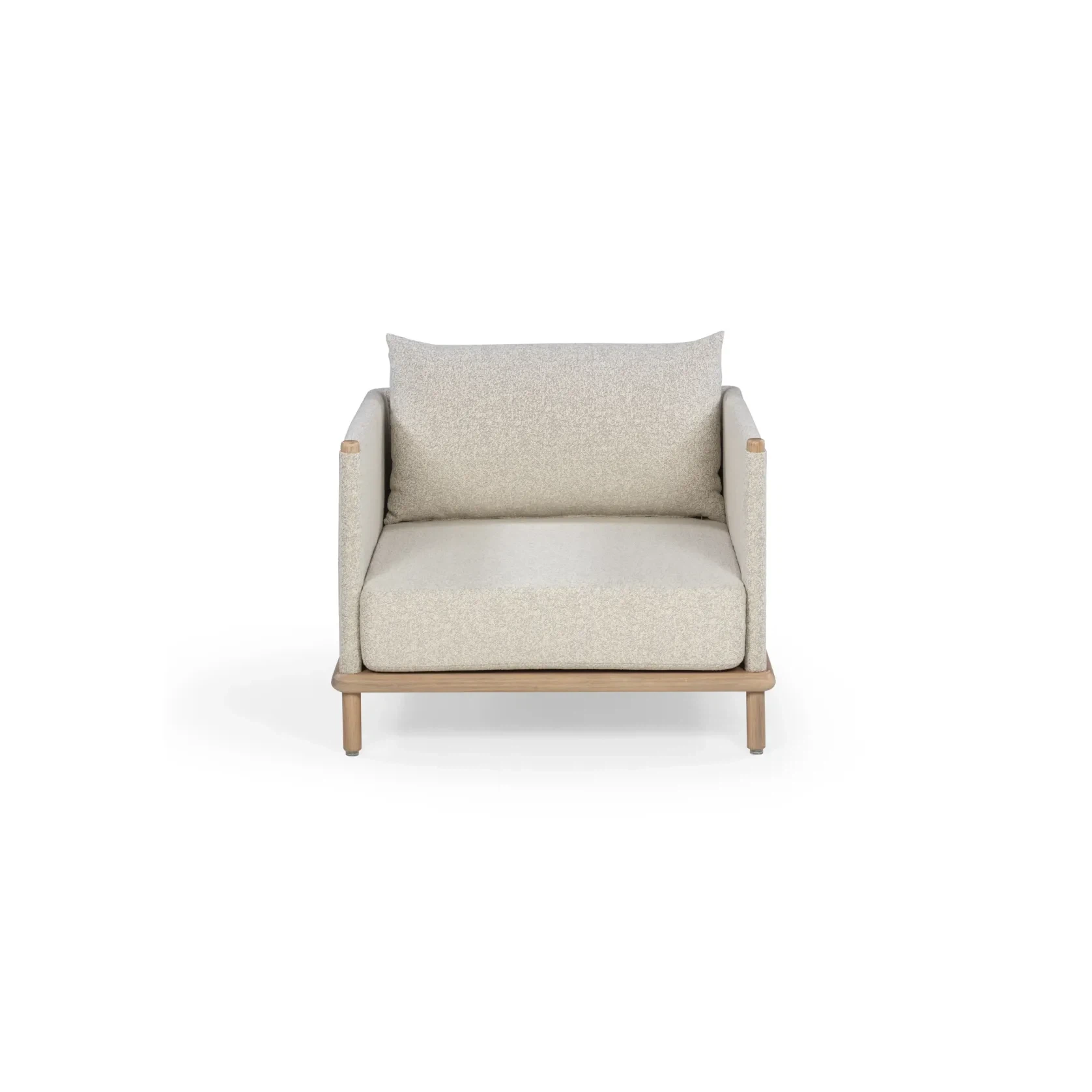 Lonnie Outdoor Armchair - Oyster Grey gallery detail image
