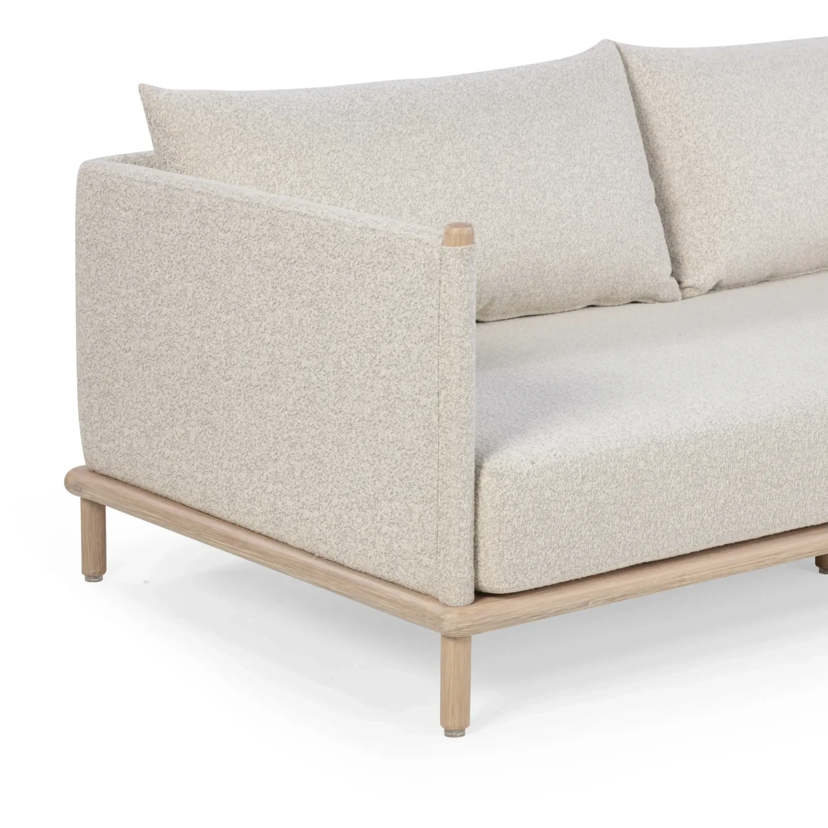 Lonnie Outdoor Corner Sofa - Oyster Grey gallery detail image