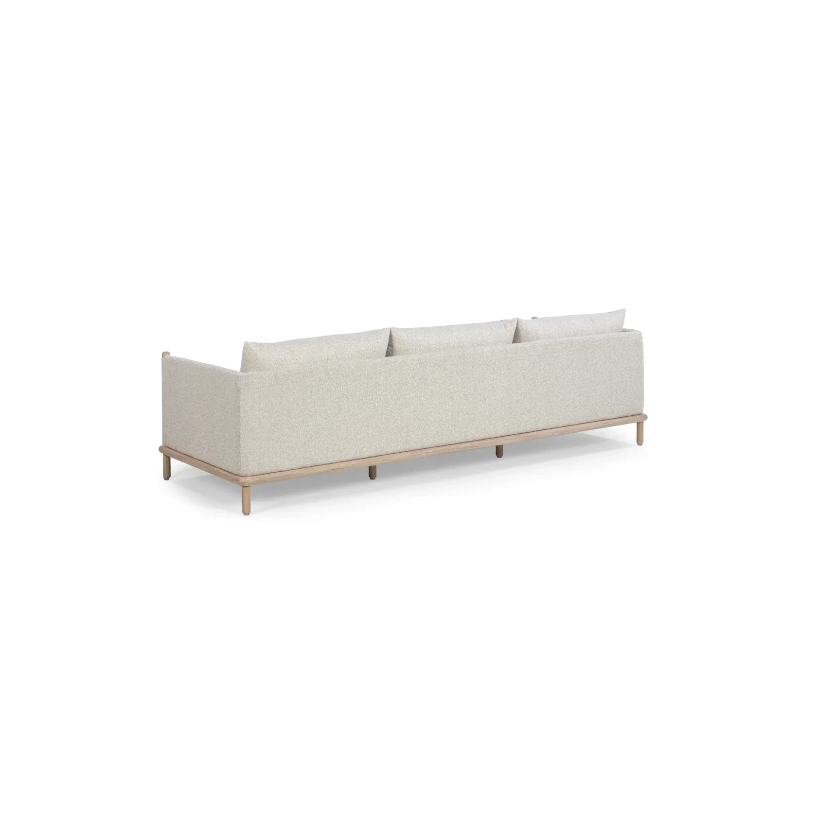 Lonnie Outdoor Three Seater Sofa - Oyster Grey gallery detail image