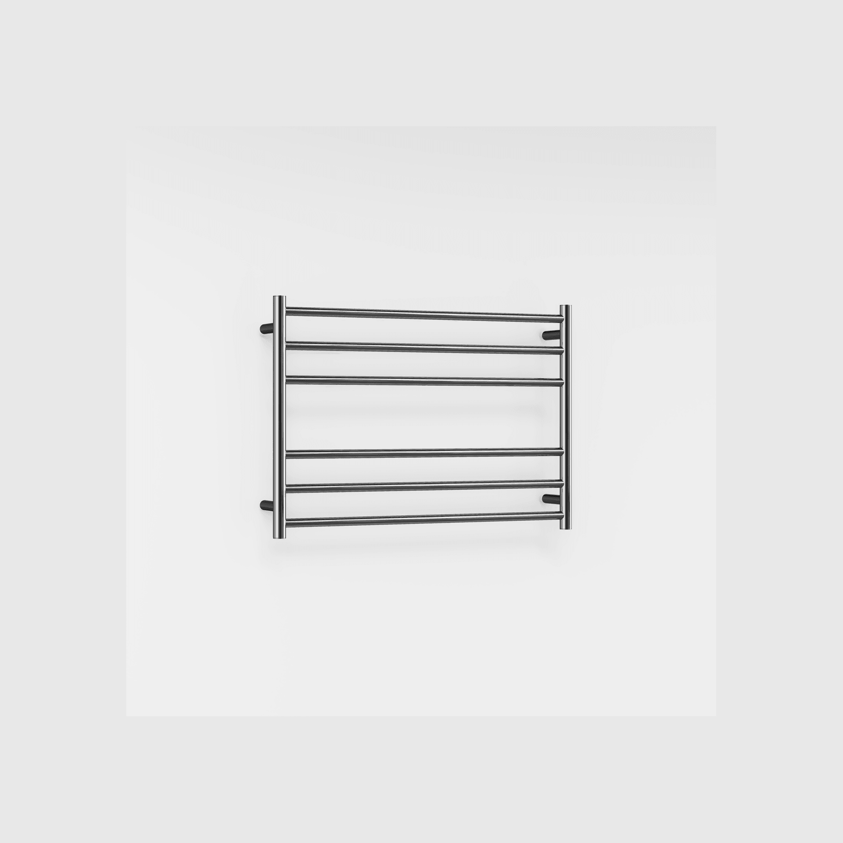 Round Heated Towel Ladder 600x850mm gallery detail image
