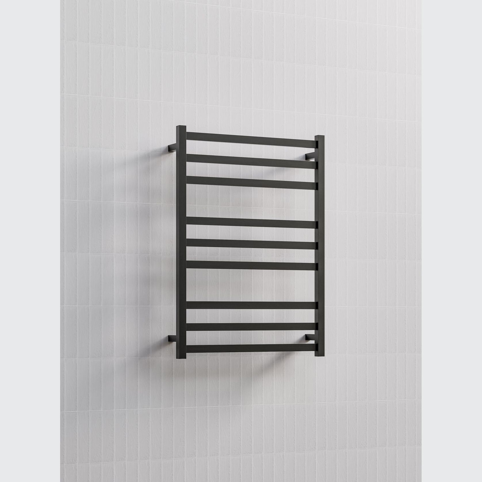 Square Heated Towel Ladder 900x650mm gallery detail image