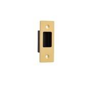 Iver Sliding Door Pull Round Privacy Brushed Brass 21436 *Pair* gallery detail image