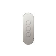 13 Carbon 3 Gang Switch Grid Faceplate gallery detail image