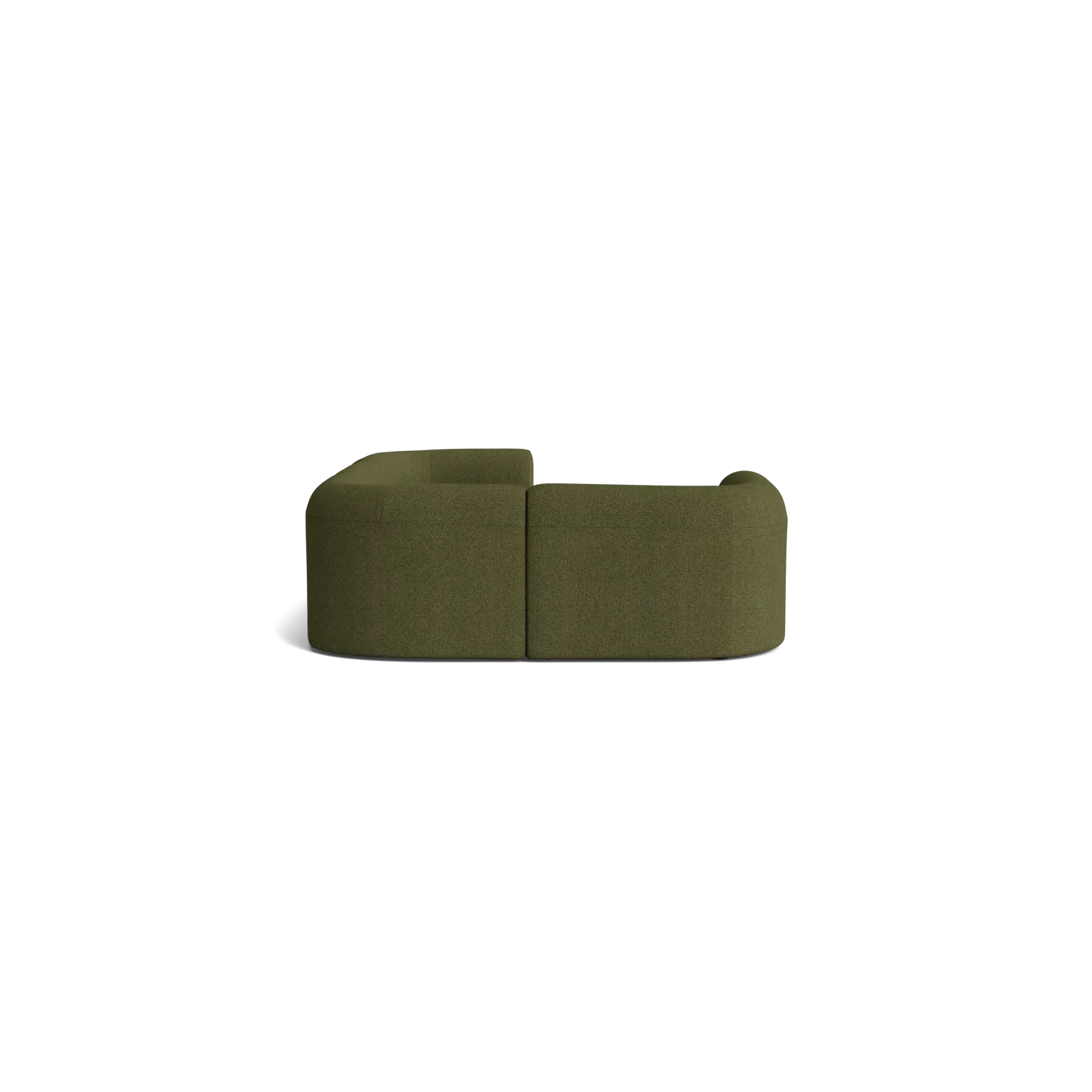 Berg LHF Closed Chaise Sofa - Copenhagen Forest gallery detail image