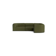 Berg RHF Closed Chaise Sofa - Copenhagen Forest gallery detail image