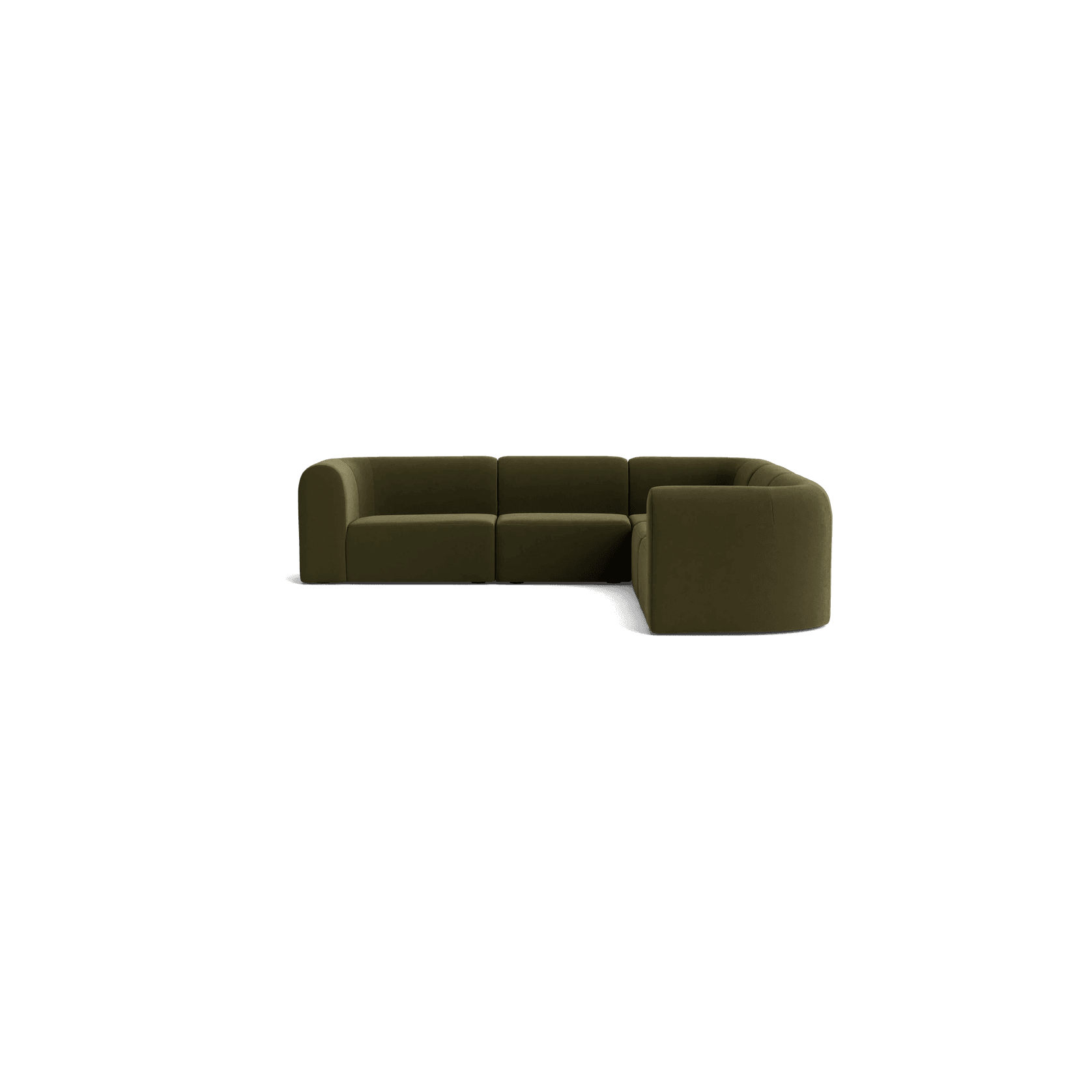 Berg Corner Sofa - Eden Leaf gallery detail image