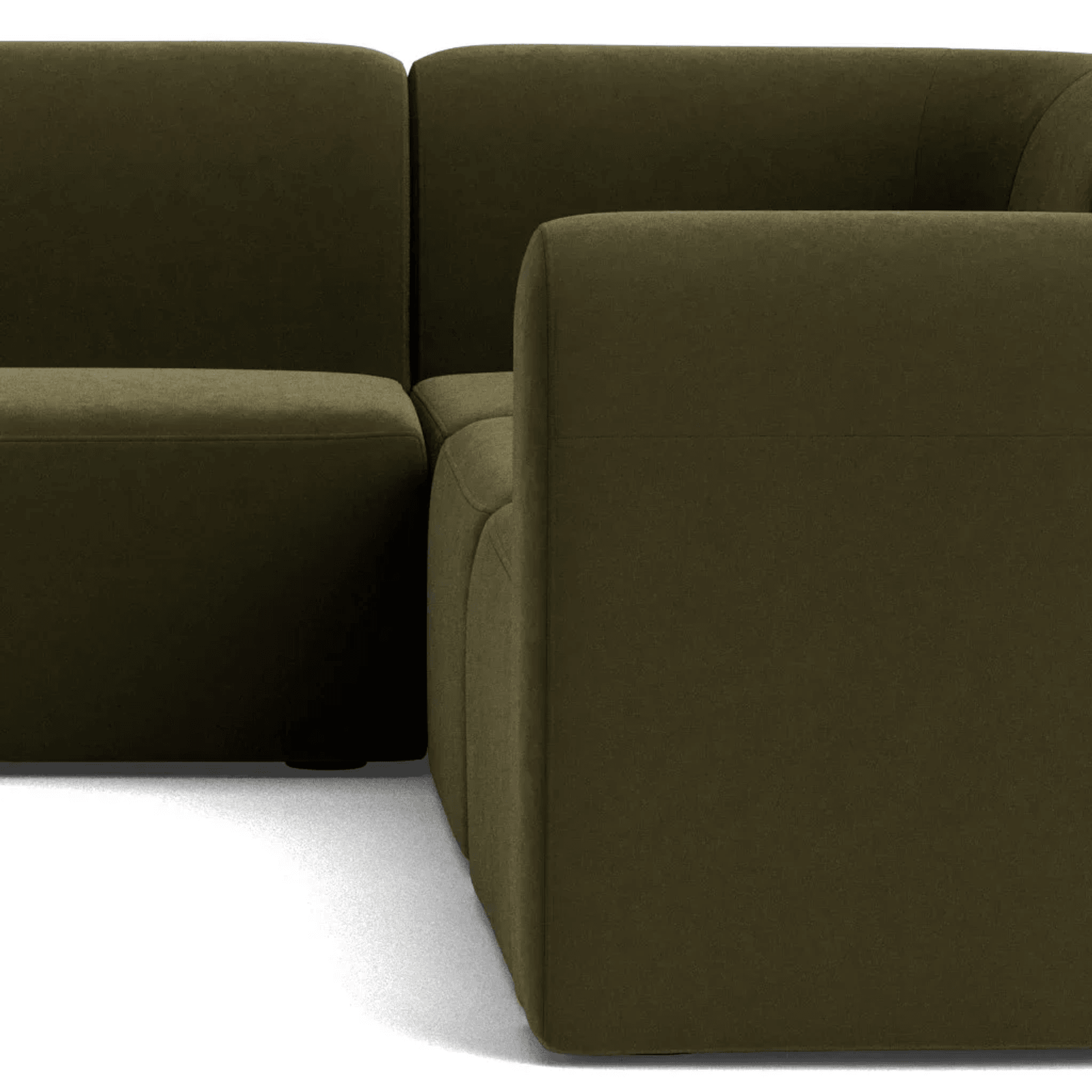 Berg Corner Sofa - Eden Leaf gallery detail image